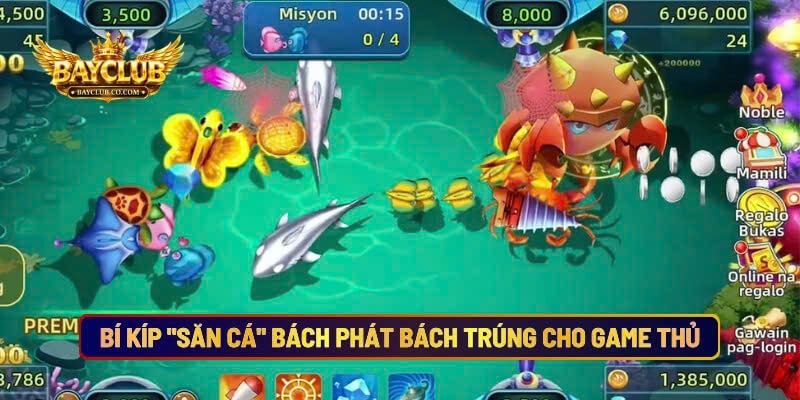 Bí Kíp "Săn Cá" Bách Phát Bách Trúng Cho Game Thủ